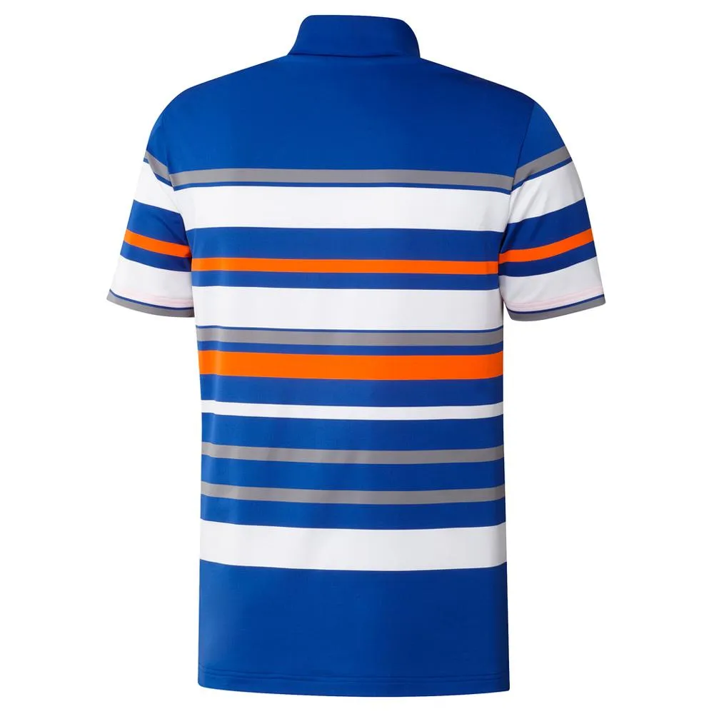 adidas Mens Ultimate365 Striped Polo