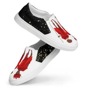 Agojie Midnight Men’s Slip-On Canvas Shoes