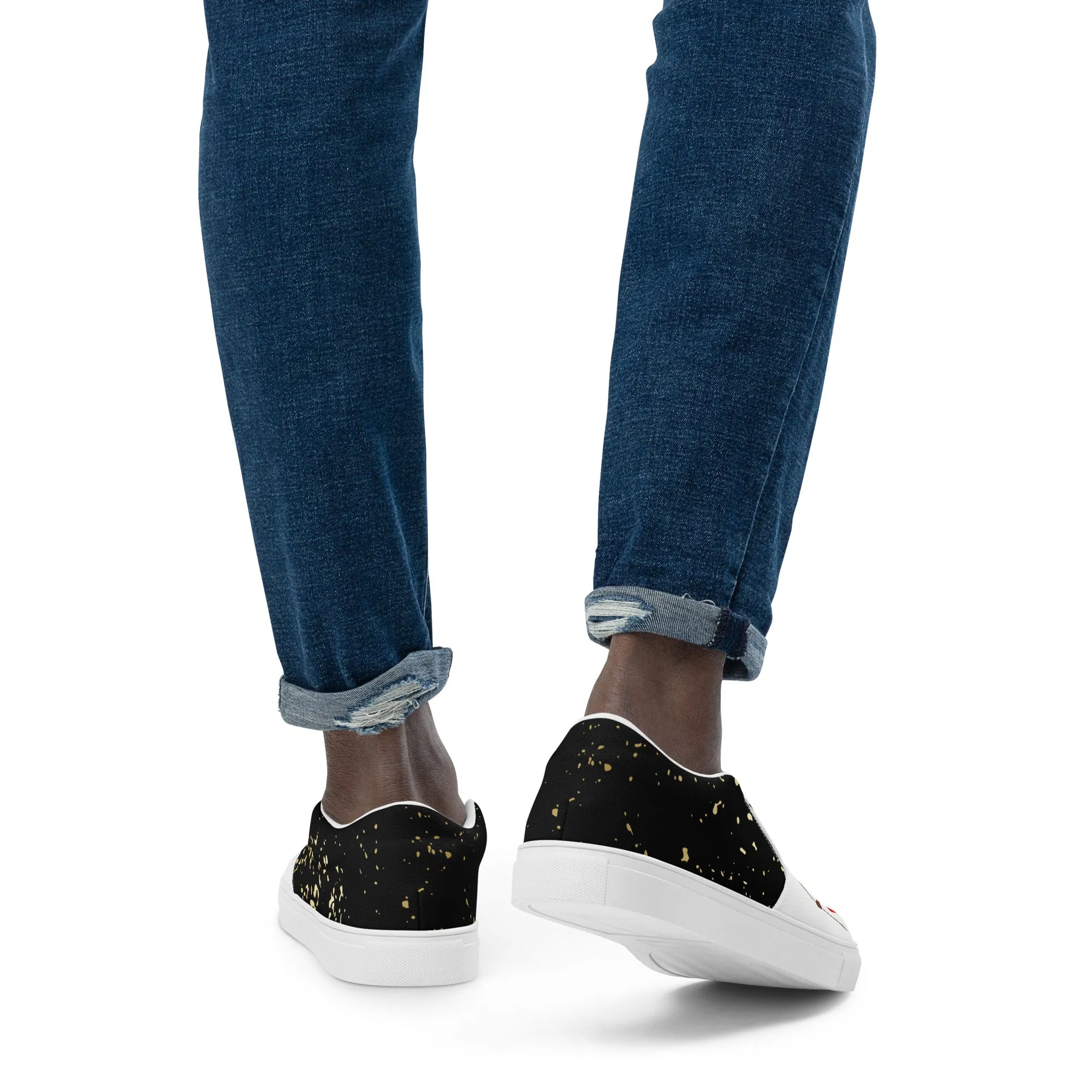 Agojie Midnight Men’s Slip-On Canvas Shoes