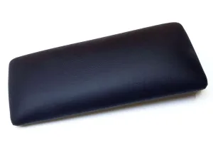 Armrest Lid, Black leather - 166