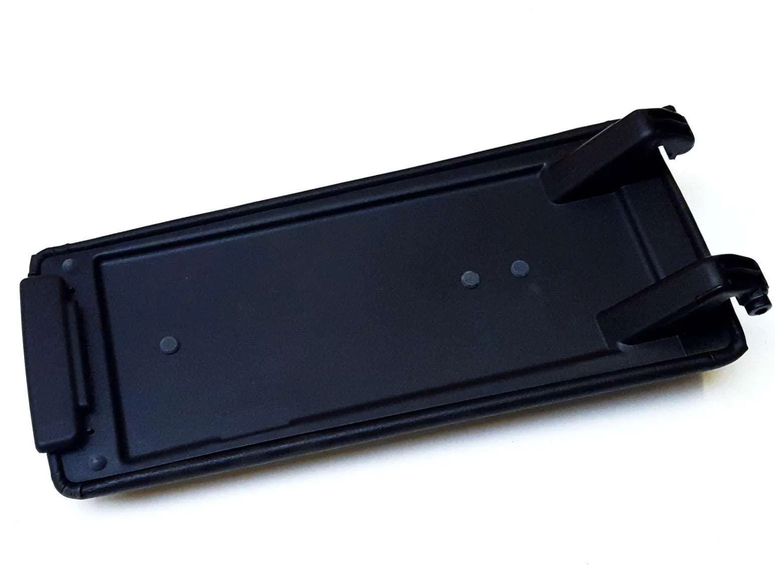 Armrest Lid, Black leather - 166
