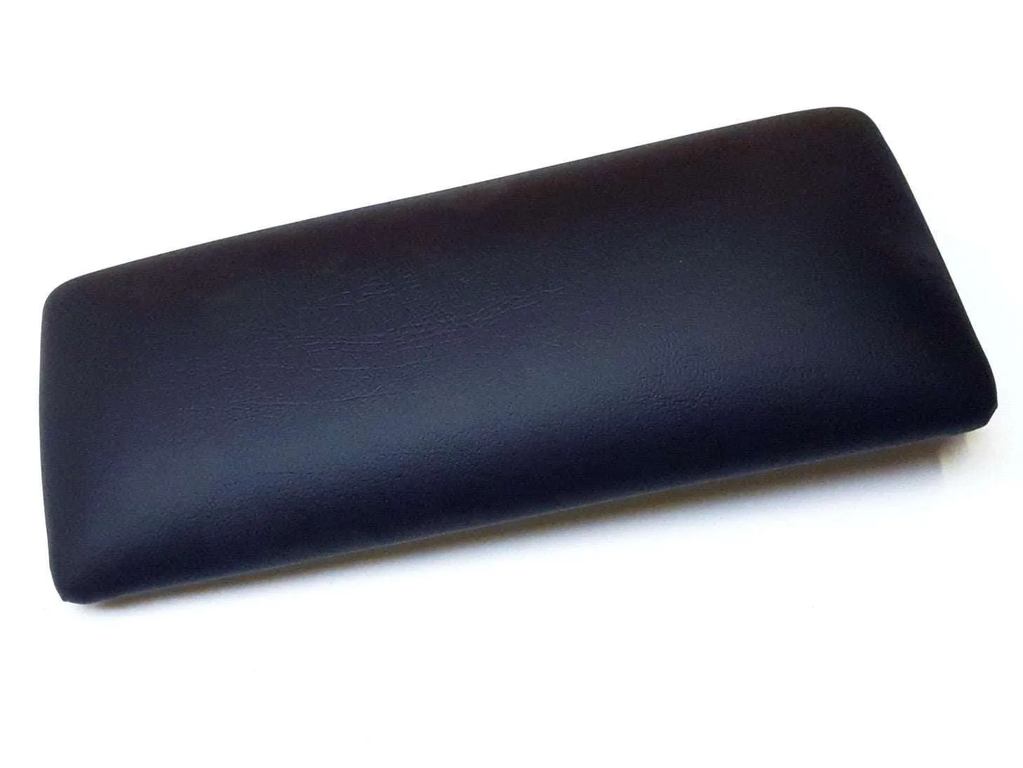 Armrest Lid, Black leather - 166