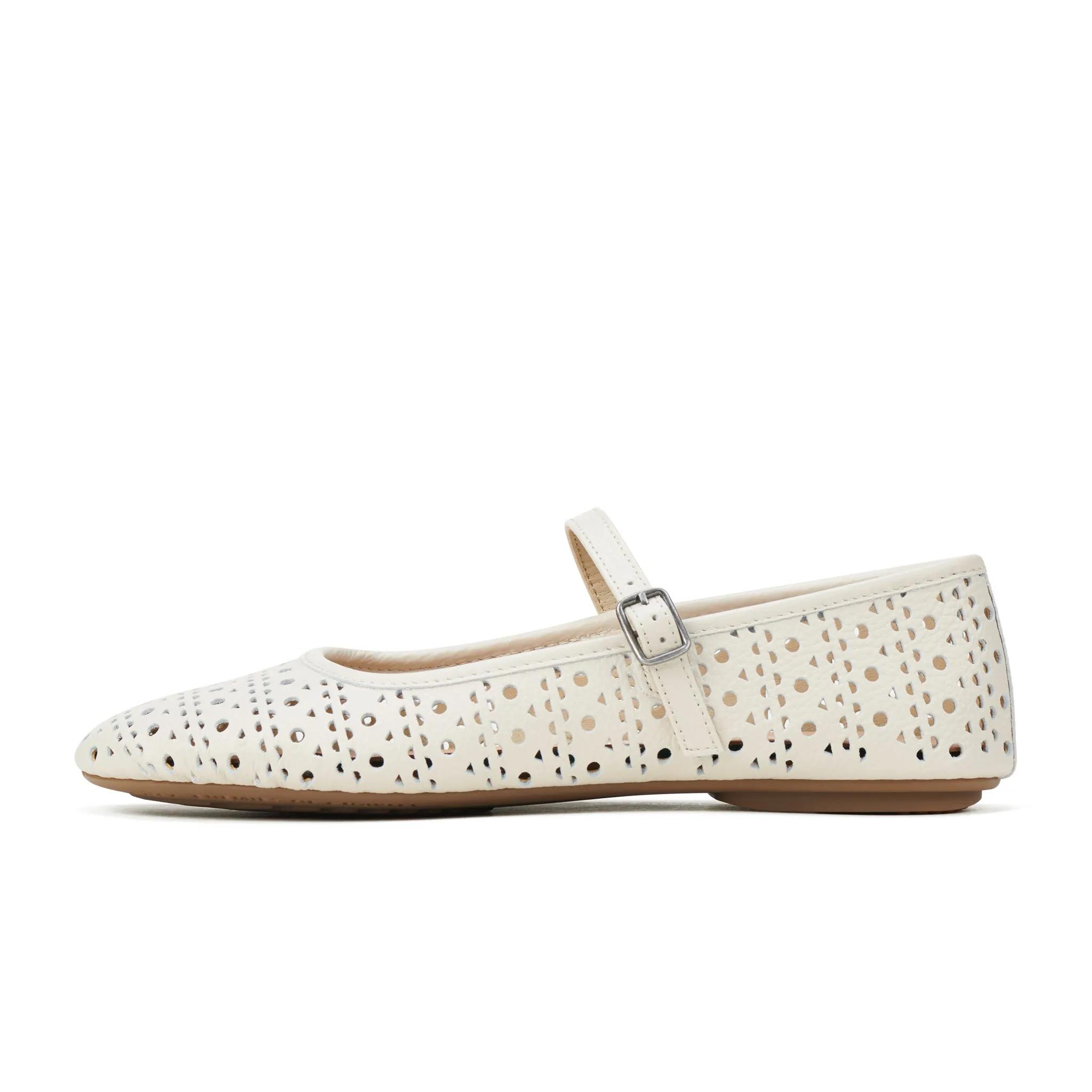 Ballet Mary Jane Laser Bone