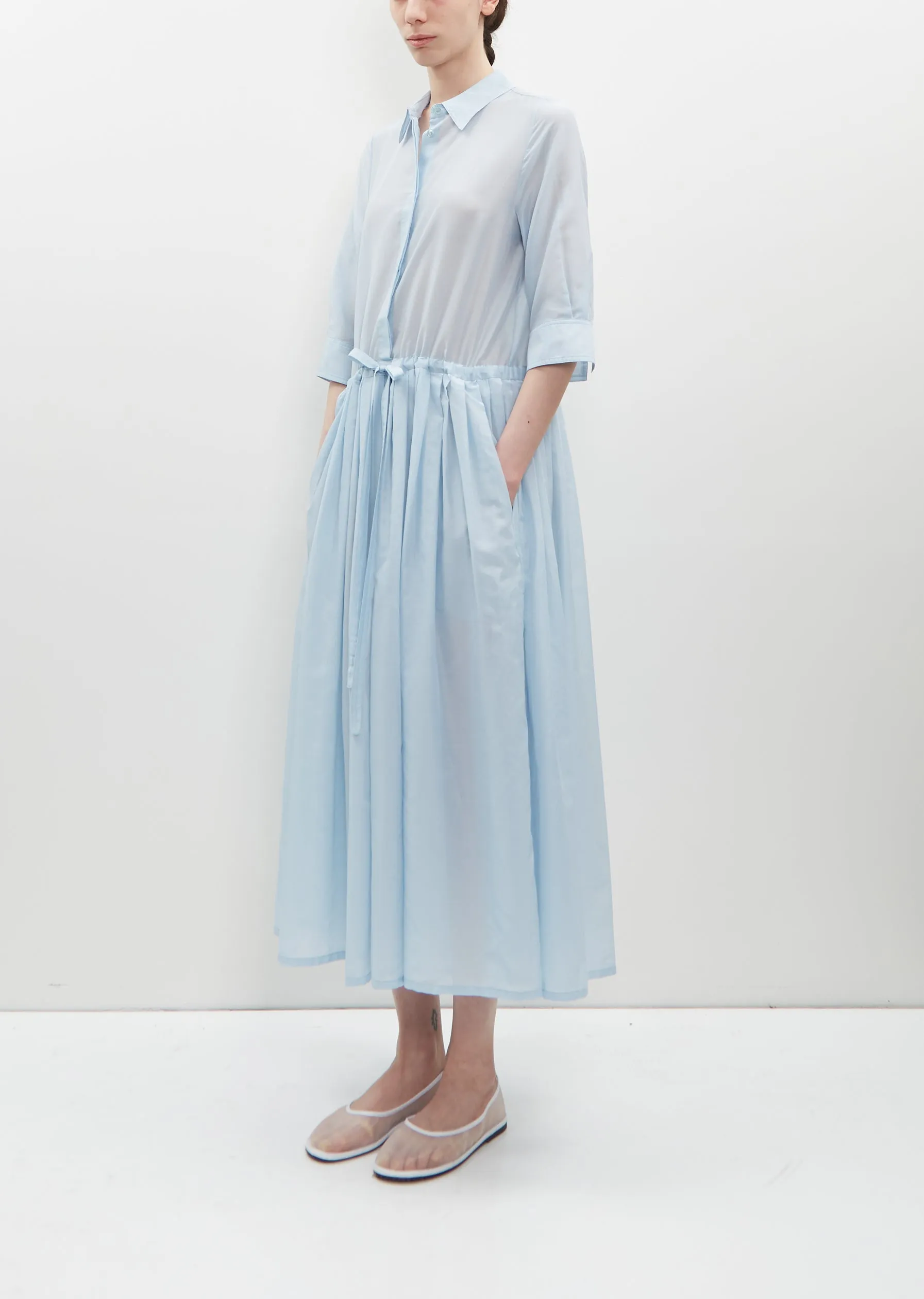 Ballet Round Mesh Ness — White
