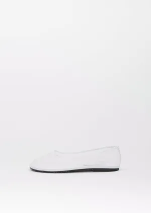 Ballet Round Mesh Ness — White