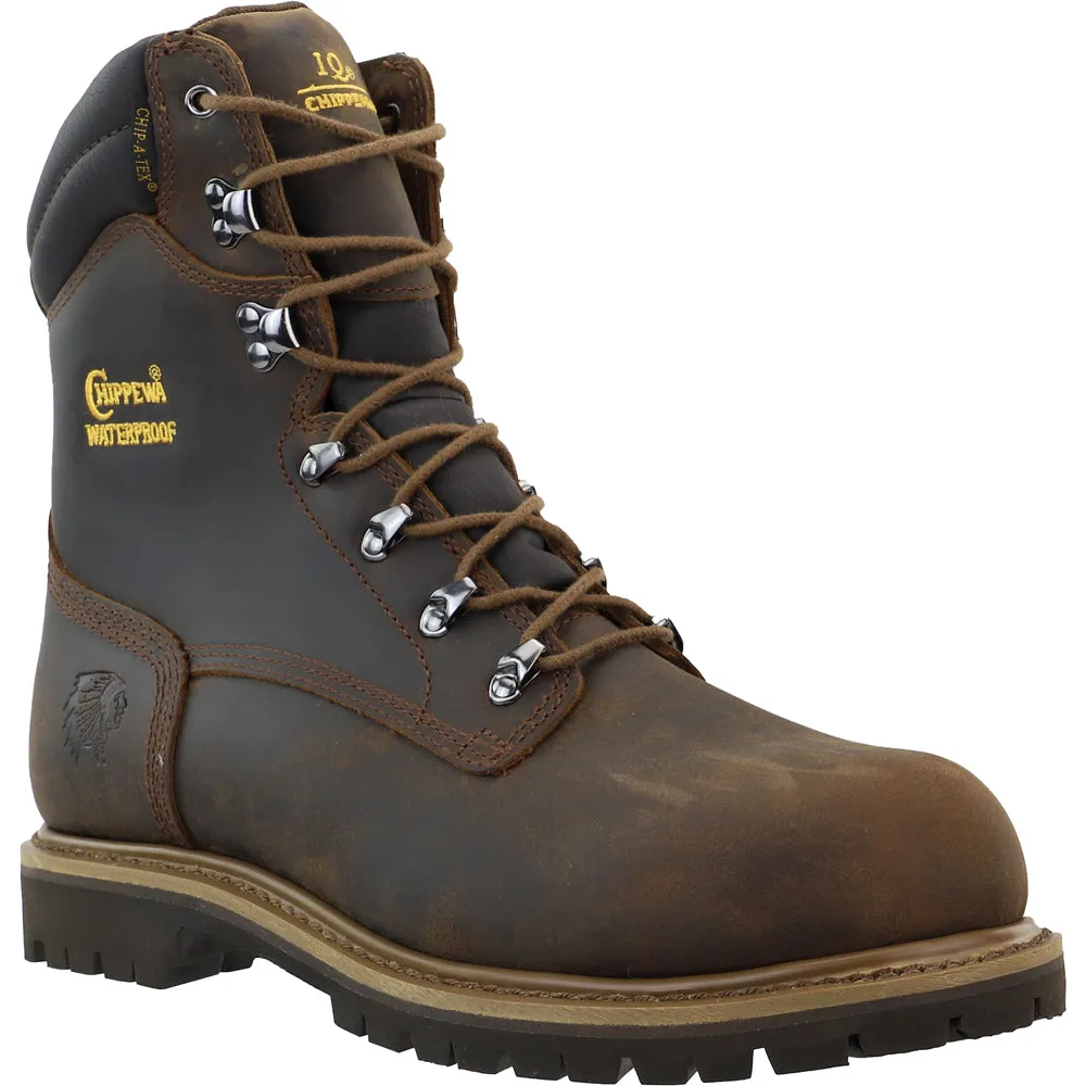Birkhead 8 inch Waterproof Steel Toe Work Boots