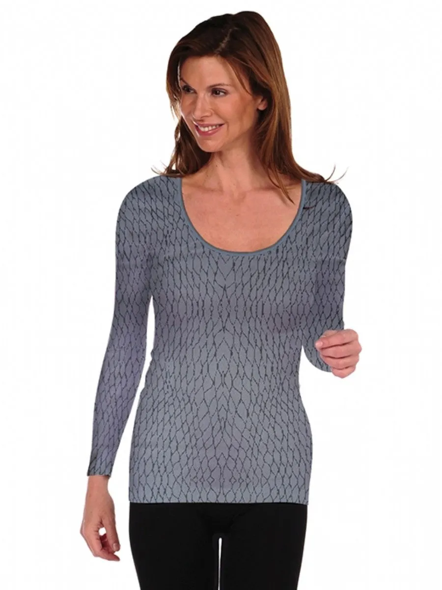 Boa Long Sleeve U Neck - FINAL SALE