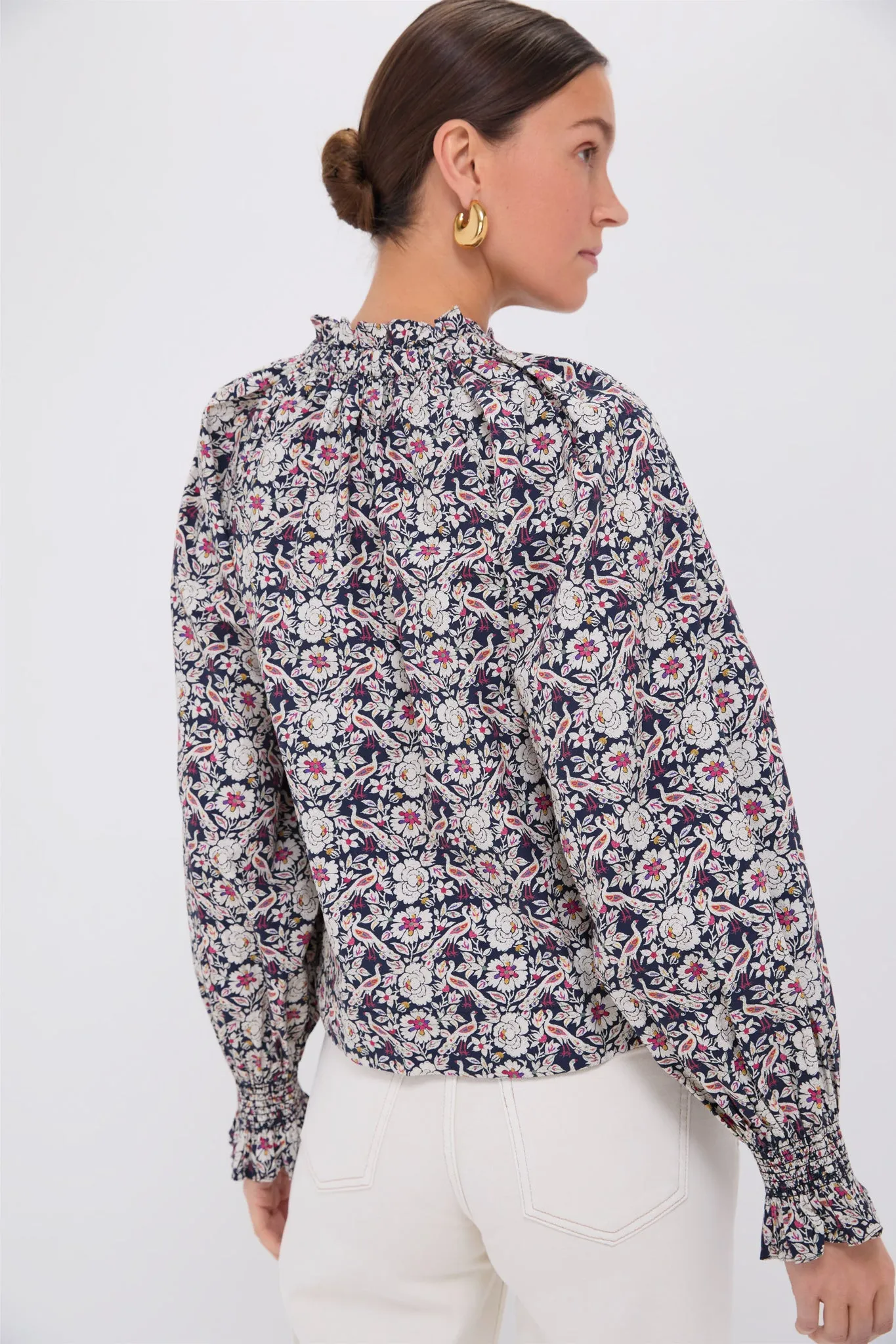 Bordeaux Plume Aiden Top