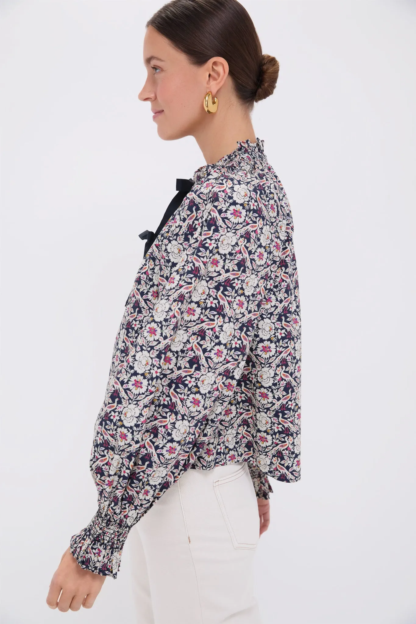 Bordeaux Plume Aiden Top