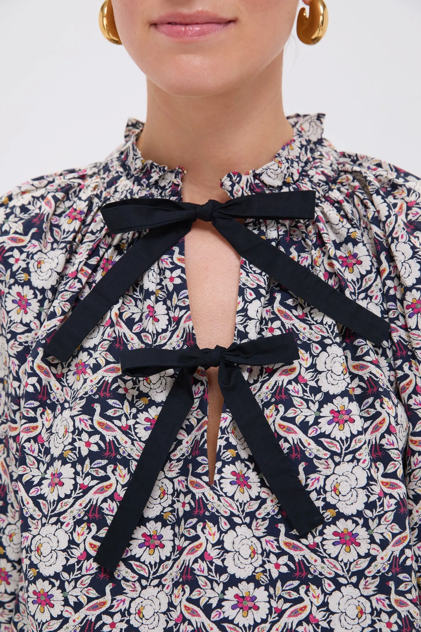 Bordeaux Plume Aiden Top