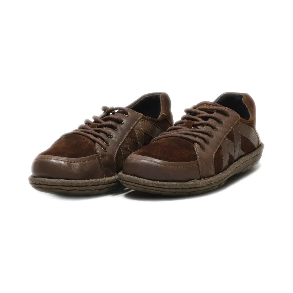 Born Casual Lace Ups Suede Brown Colour For Men