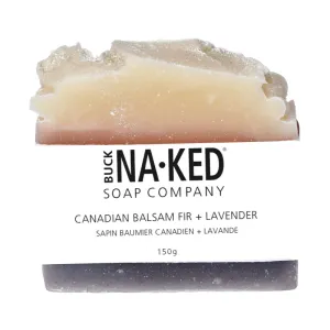Canadian Balsam Fir   Lavender Soap - 140g/5oz by The Buck Naked Soap Company