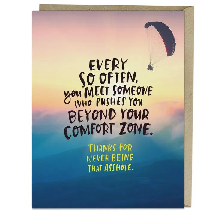 Card - Comfort Zone