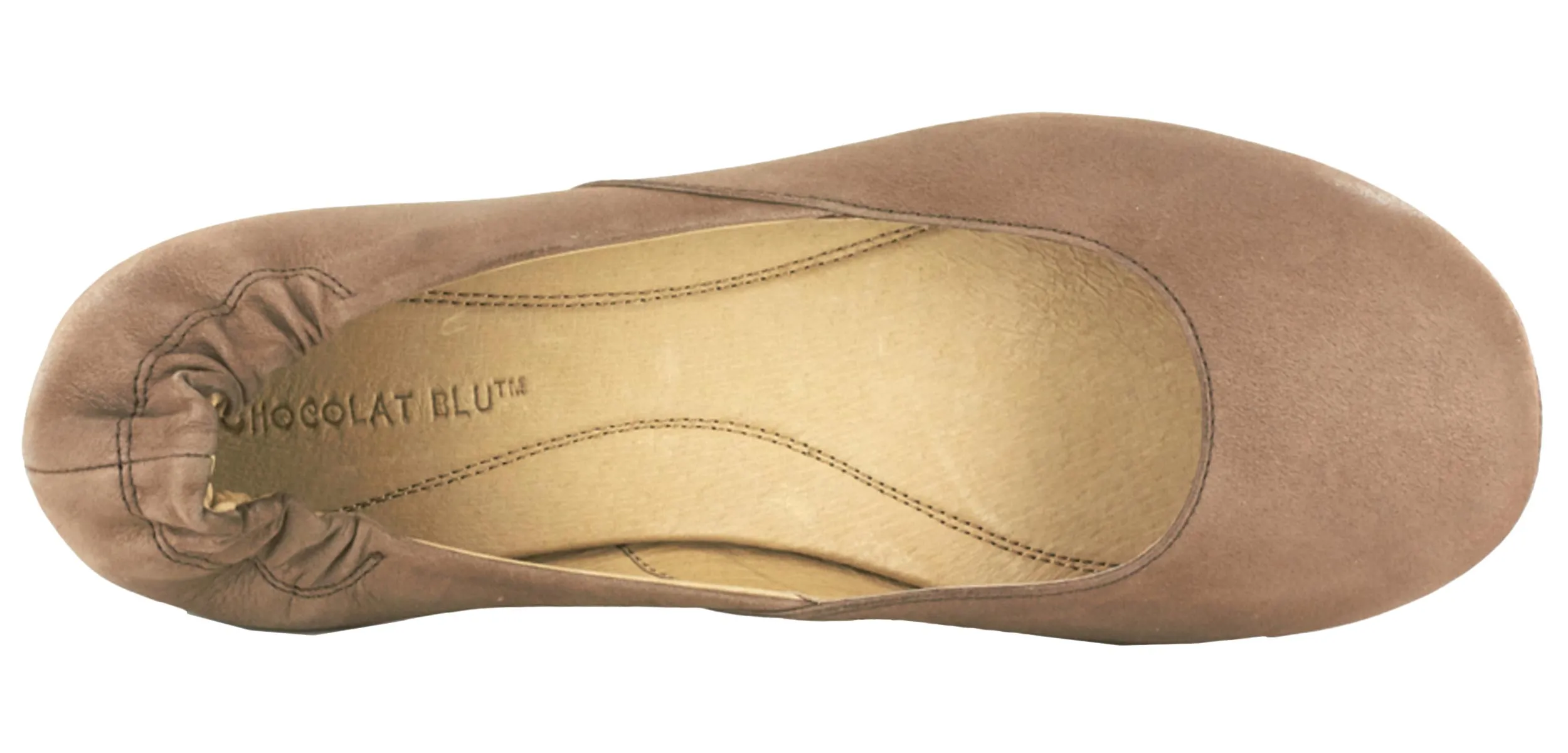 Chocolat Blu Women's Crosby Comfy Elastic Stretch Ballet Flat
