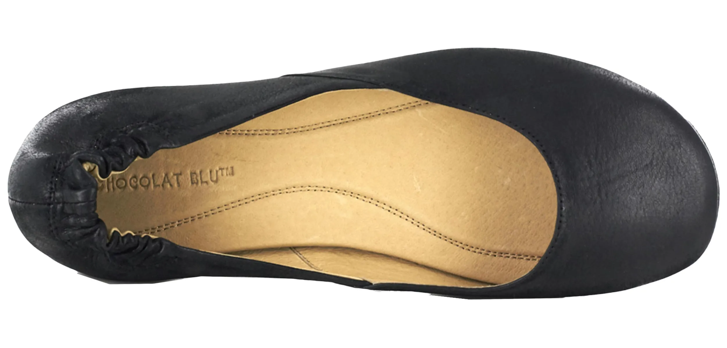 Chocolat Blu Women's Crosby Comfy Elastic Stretch Ballet Flat