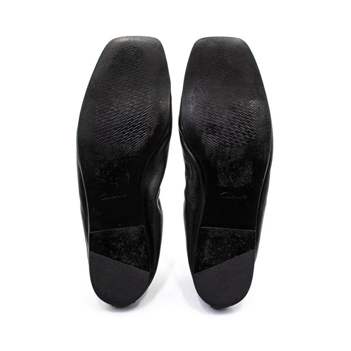 Clarks Pure Casual Ballerinas Leather Black Colour For Women