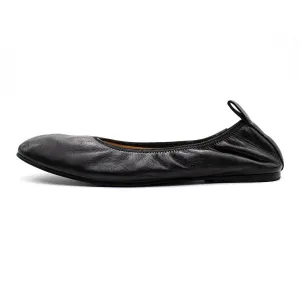 Clarks Pure Casual Ballerinas Leather Black Colour For Women