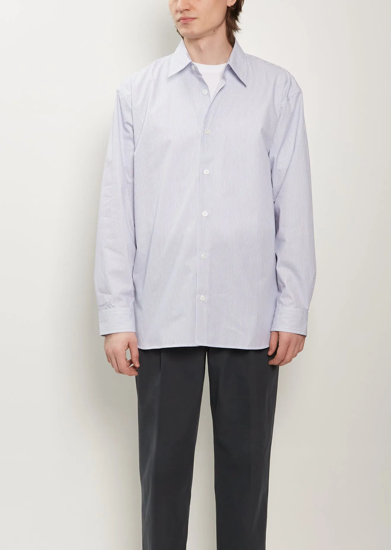 Croom M.W. Shirt — Blue Stripes