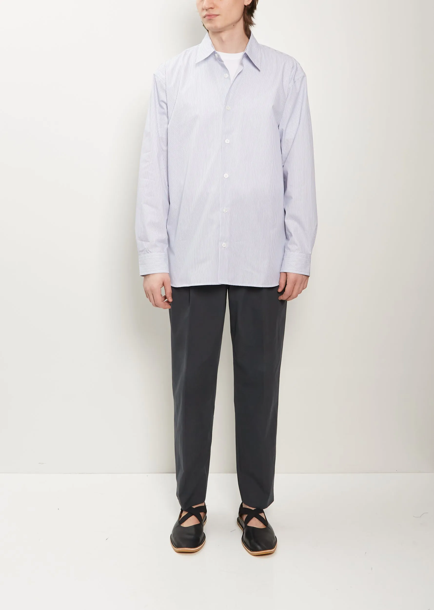 Croom M.W. Shirt — Blue Stripes