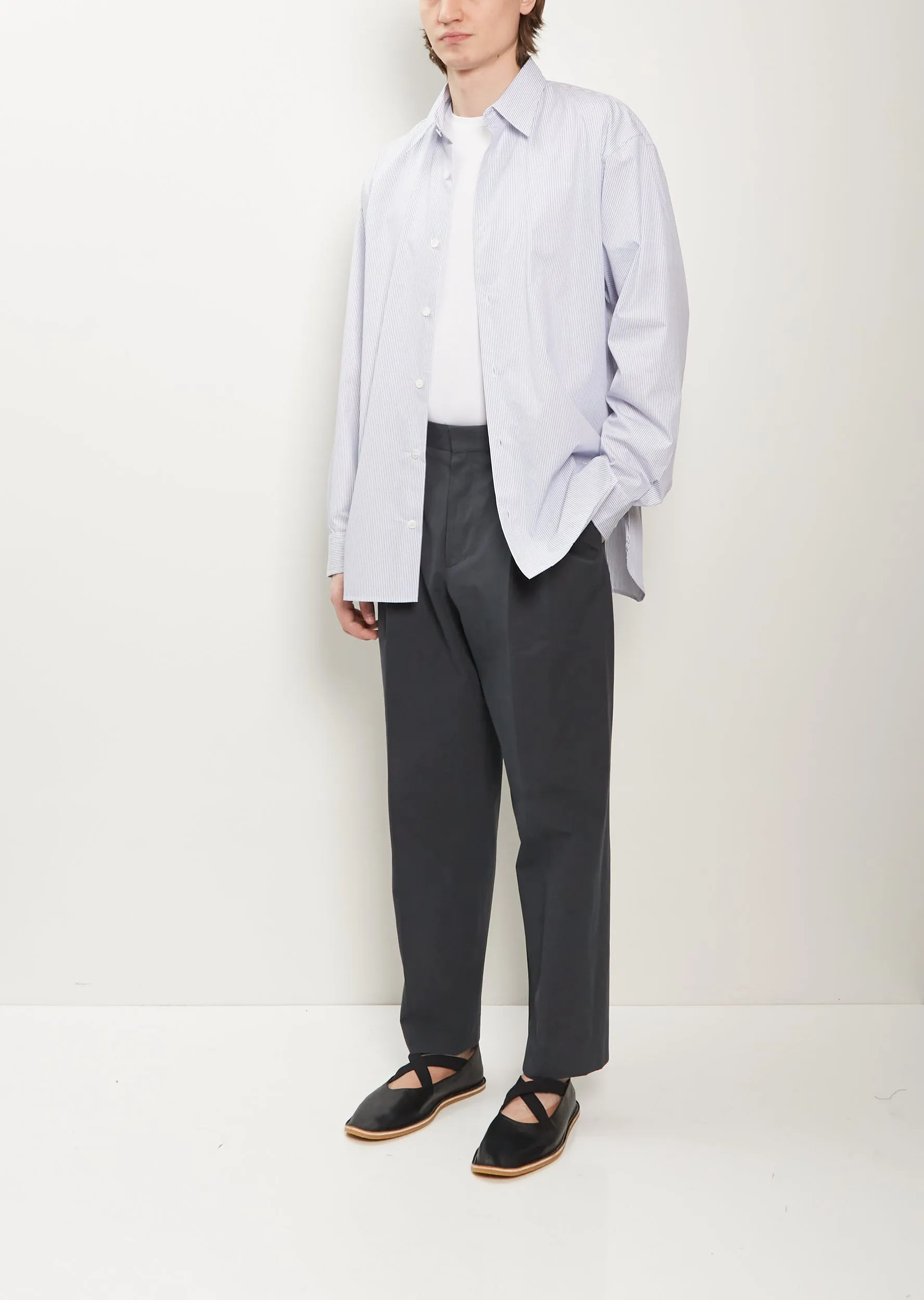Croom M.W. Shirt — Blue Stripes