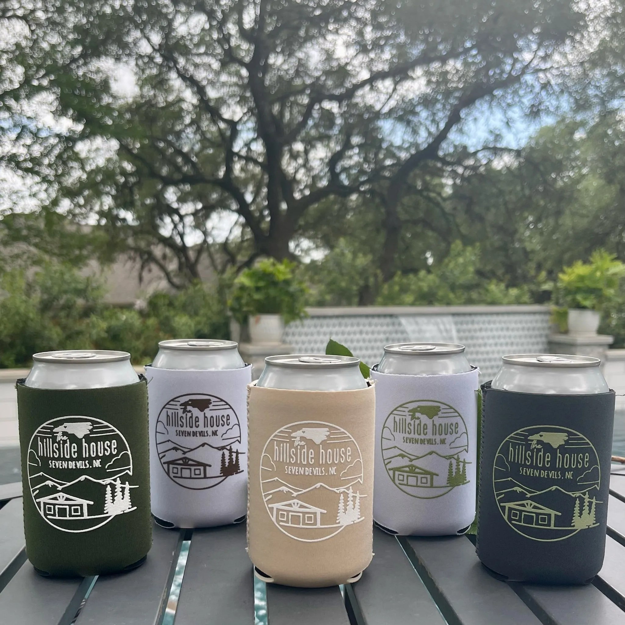 Custom Designed Event Can Cooler Favors