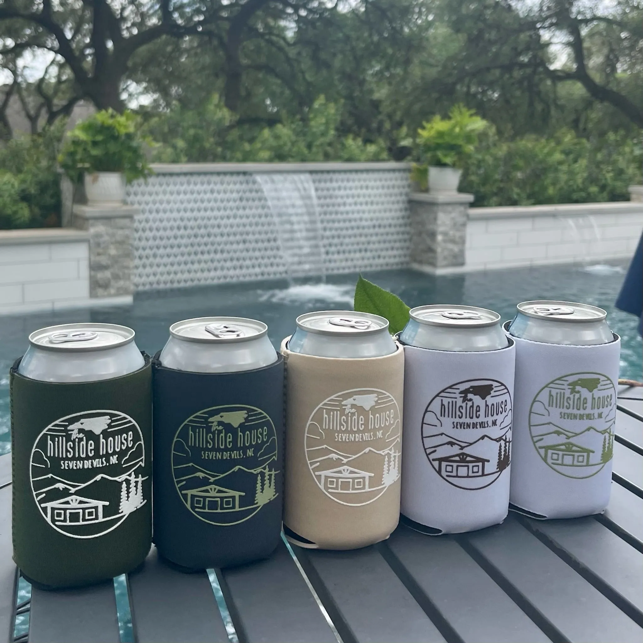 Custom Designed Event Can Cooler Favors