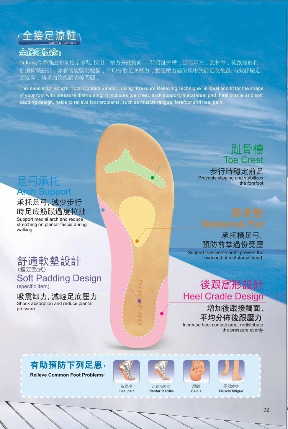 DR.KONG WOMEN COMFORT FLAT SHOES DK-W1001799-BLK(RP : $189)
