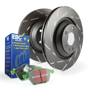EBC Brakes S2KR1754 S2 Kits Greenstuff 2000 and USR Rotors