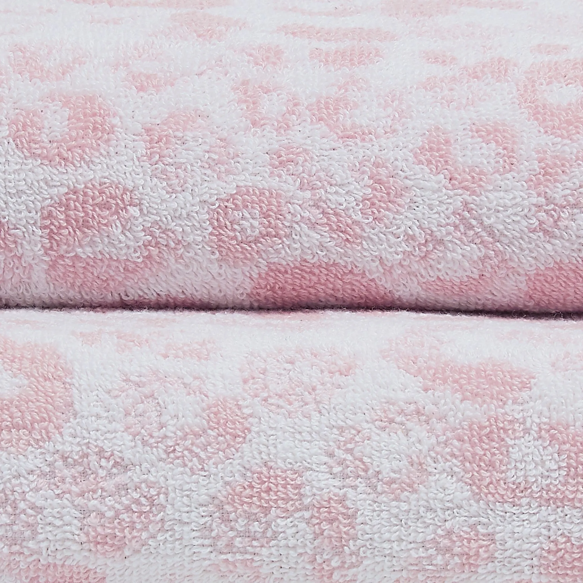 Fusion Animal Print Towel - Blush