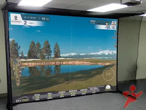 Hanging Golf Simulator Packages with Launch Monitor