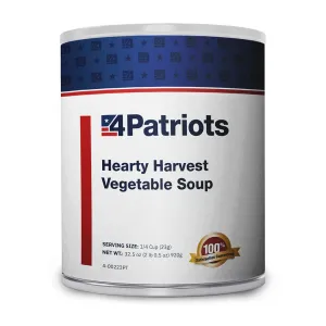 Hearty Harvest Vegetable Soup #10 Can