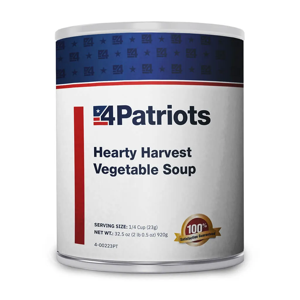 Hearty Harvest Vegetable Soup #10 Can