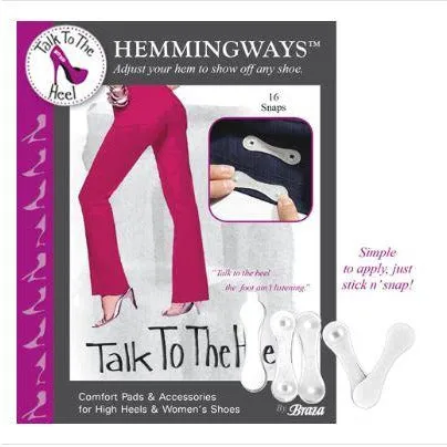 HEMMINGWAYS™ - Instant Hem Adjustment Snaps (16 Snaps/Pack)