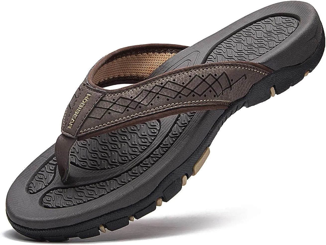 Herren Sport Flip Flops Comfort Casual Thong Sandalen Outdoor