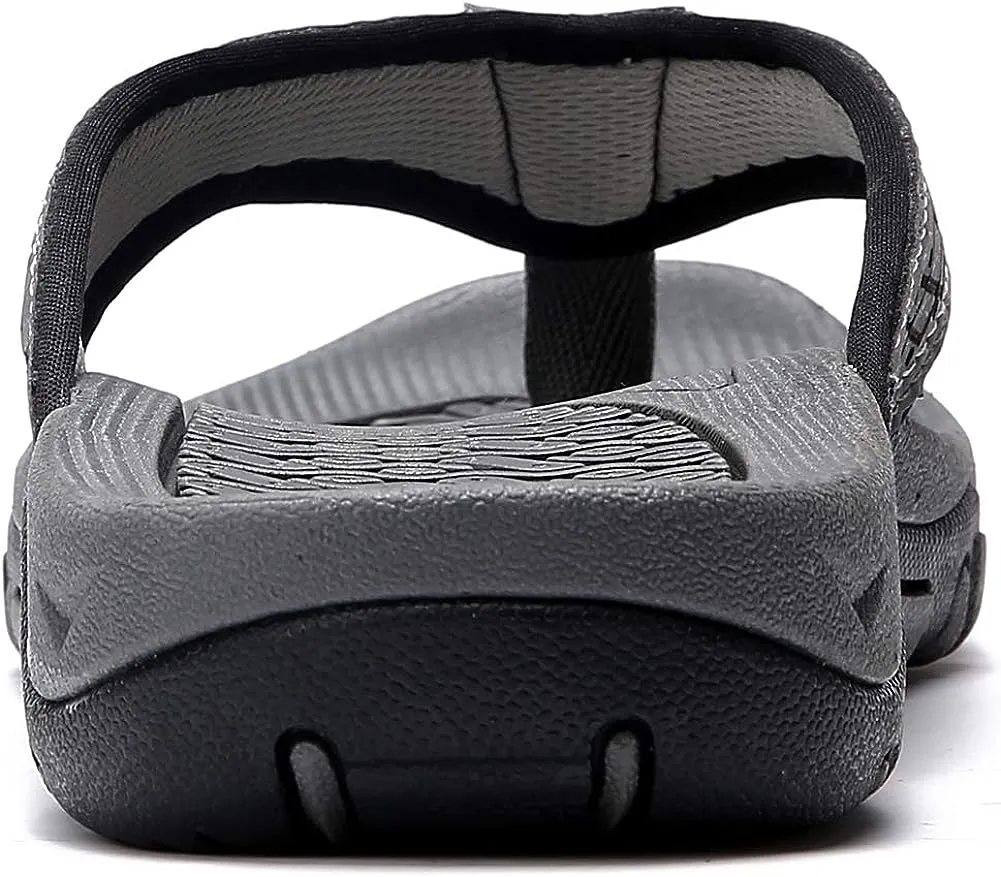 Herren Sport Flip Flops Comfort Casual Thong Sandalen Outdoor