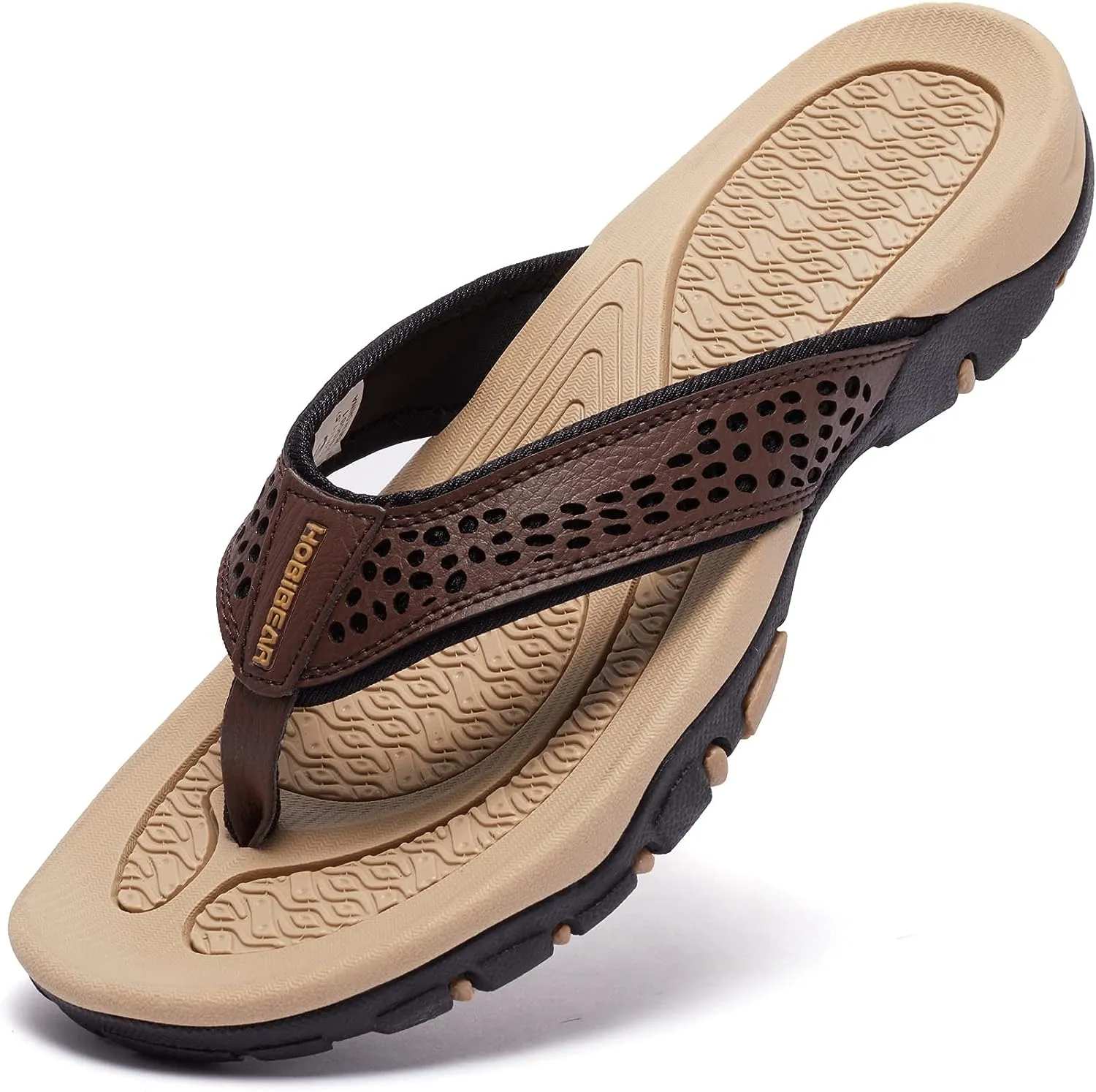 Herren Sport Flip Flops Comfort Casual Thong Sandalen Outdoor
