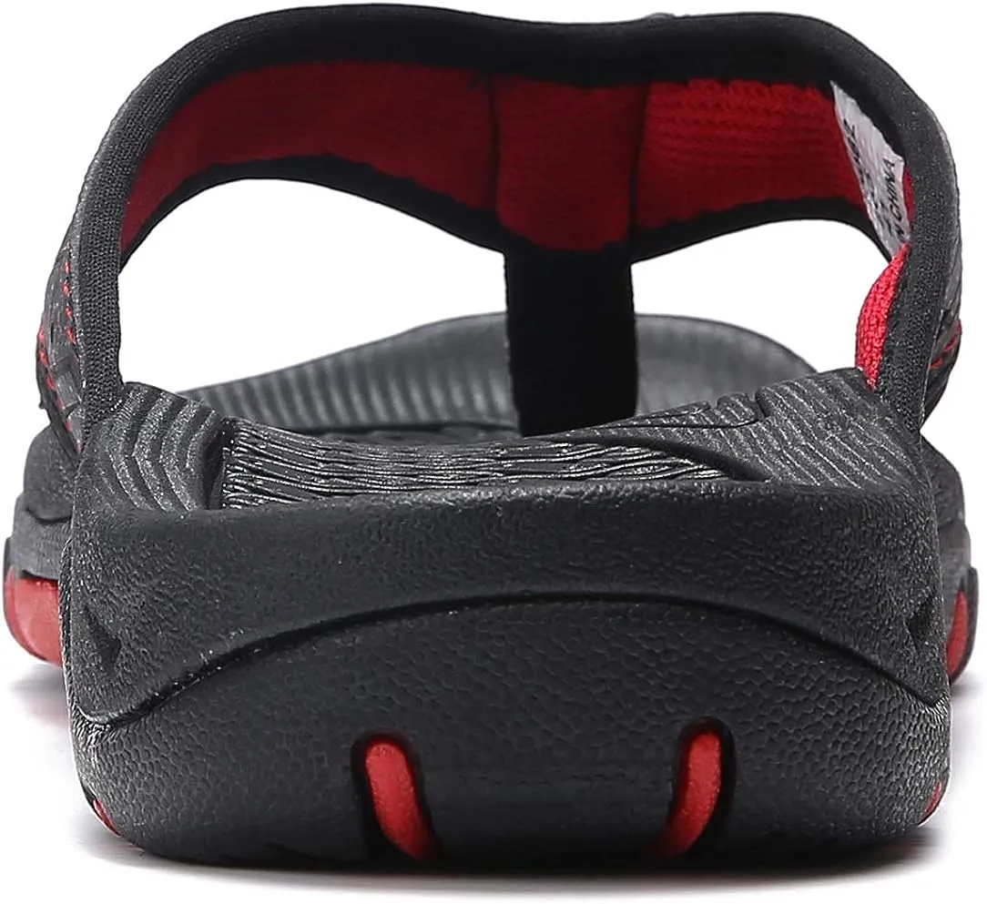 Herren Sport Flip Flops Comfort Casual Thong Sandalen Outdoor