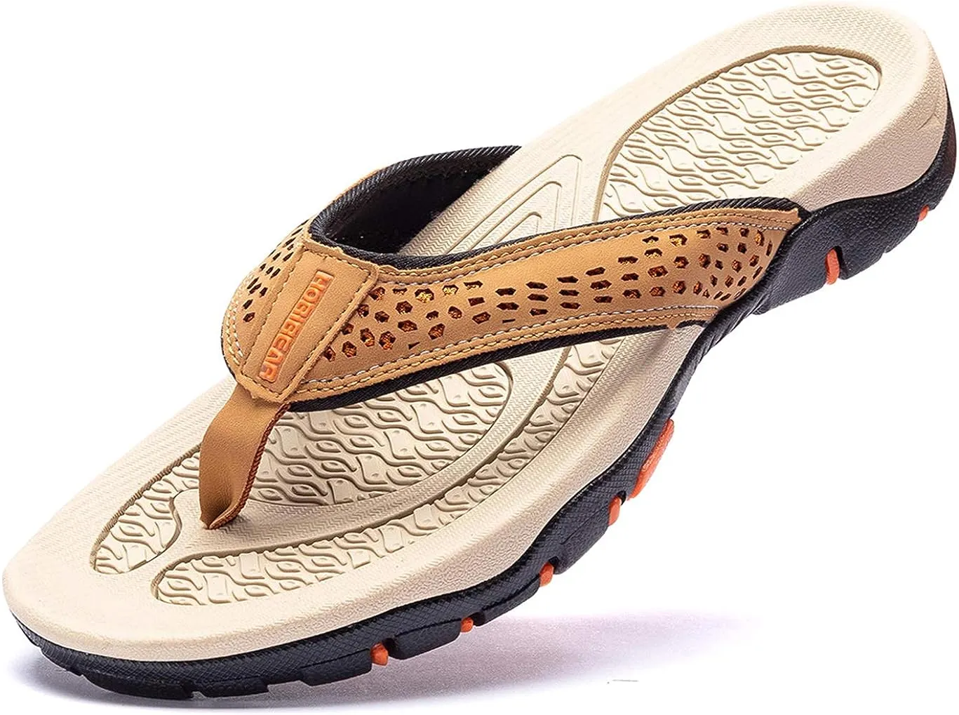 Herren Sport Flip Flops Comfort Casual Thong Sandalen Outdoor