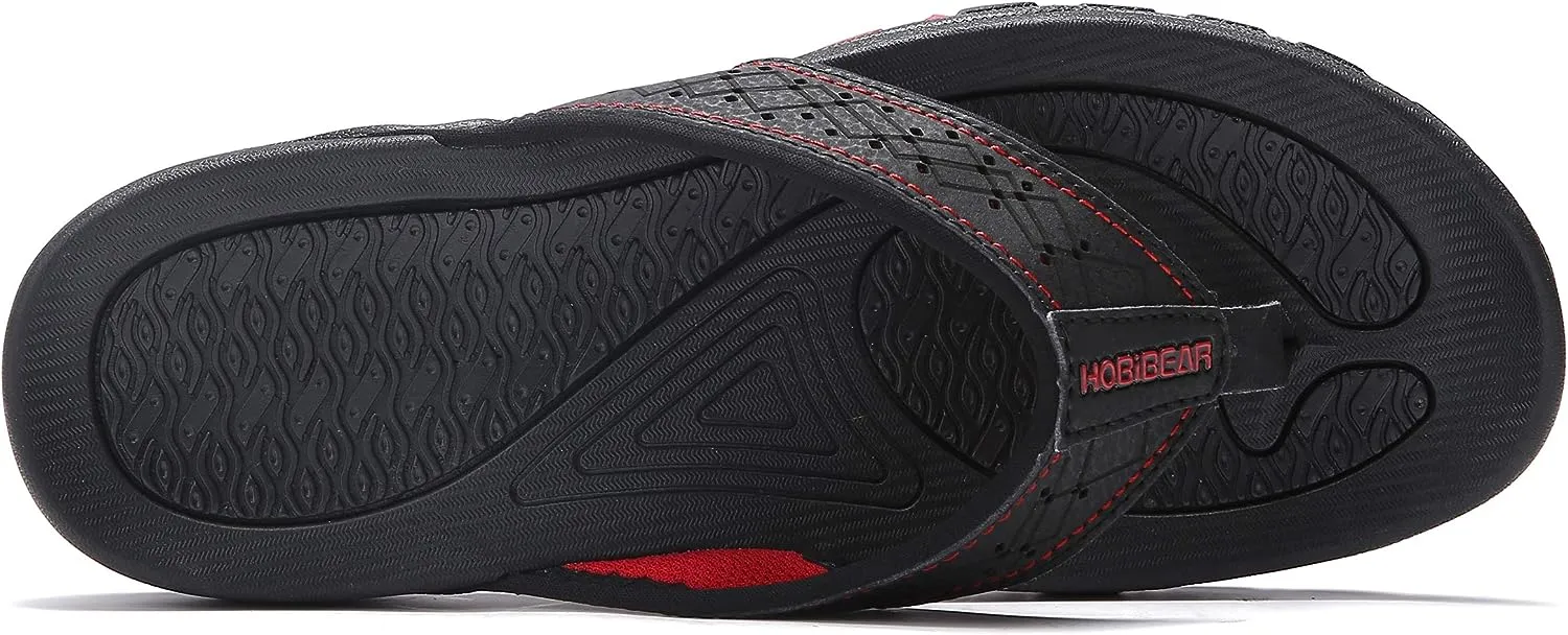 Herren Sport Flip Flops Comfort Casual Thong Sandalen Outdoor
