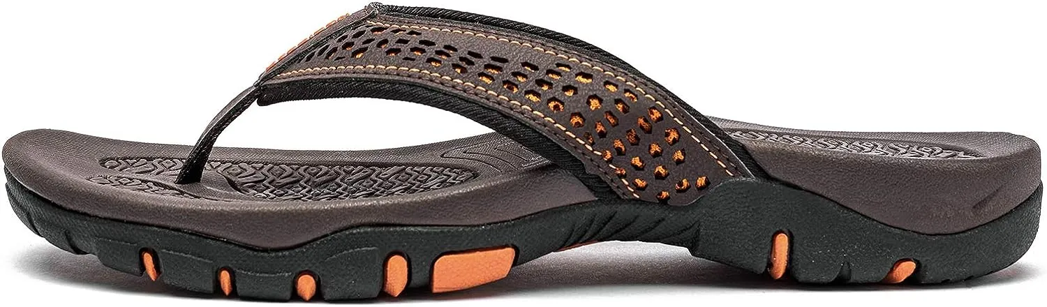 Herren Sport Flip Flops Comfort Casual Thong Sandalen Outdoor