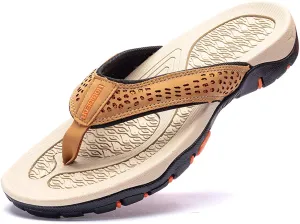 Herren Sport Flip Flops Comfort Casual Thong Sandalen Outdoor