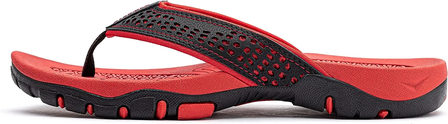 Herren Sport Flip Flops Comfort Casual Thong Sandalen Outdoor