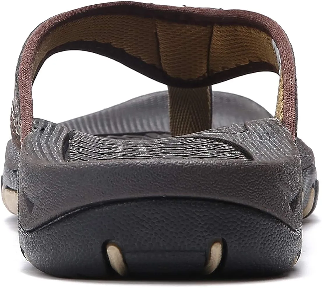 Herren Sport Flip Flops Comfort Casual Thong Sandalen Outdoor