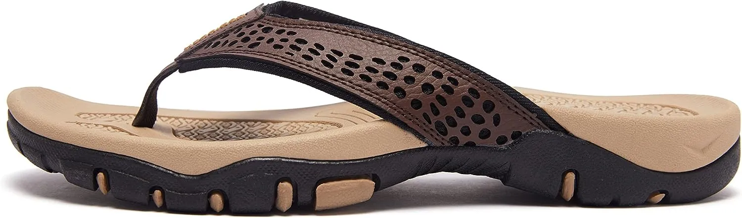 Herren Sport Flip Flops Comfort Casual Thong Sandalen Outdoor