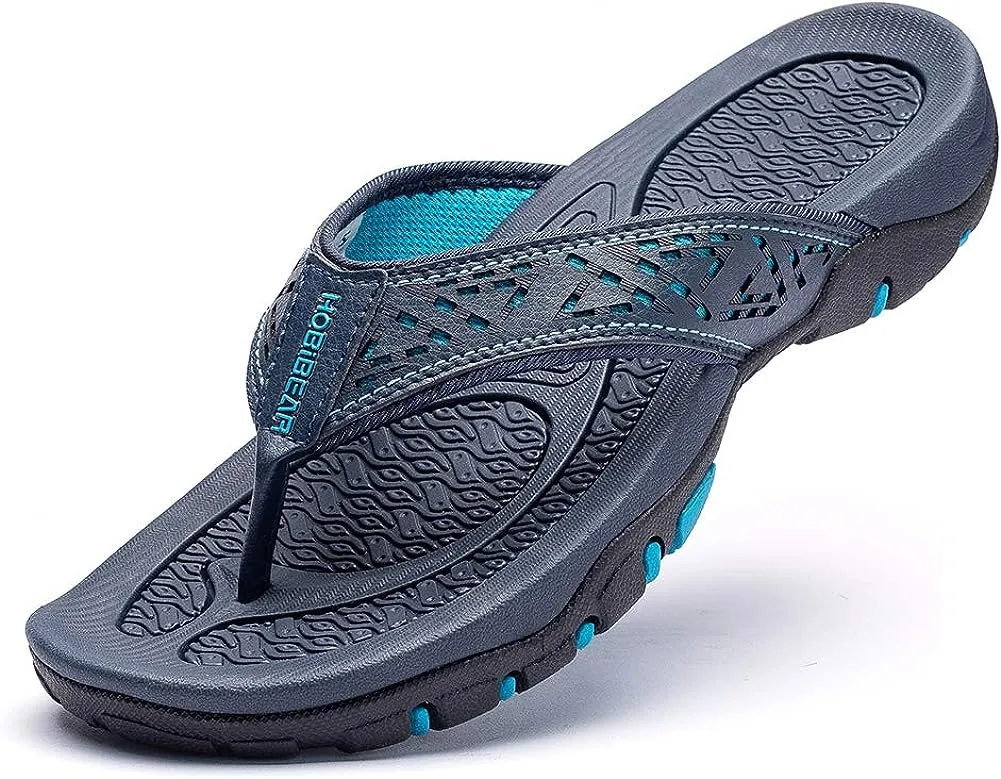 Herren Sport Flip Flops Comfort Casual Thong Sandalen Outdoor
