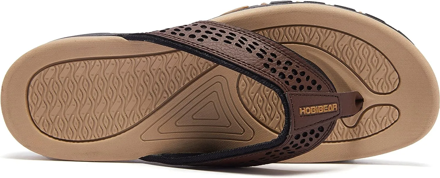 Herren Sport Flip Flops Comfort Casual Thong Sandalen Outdoor