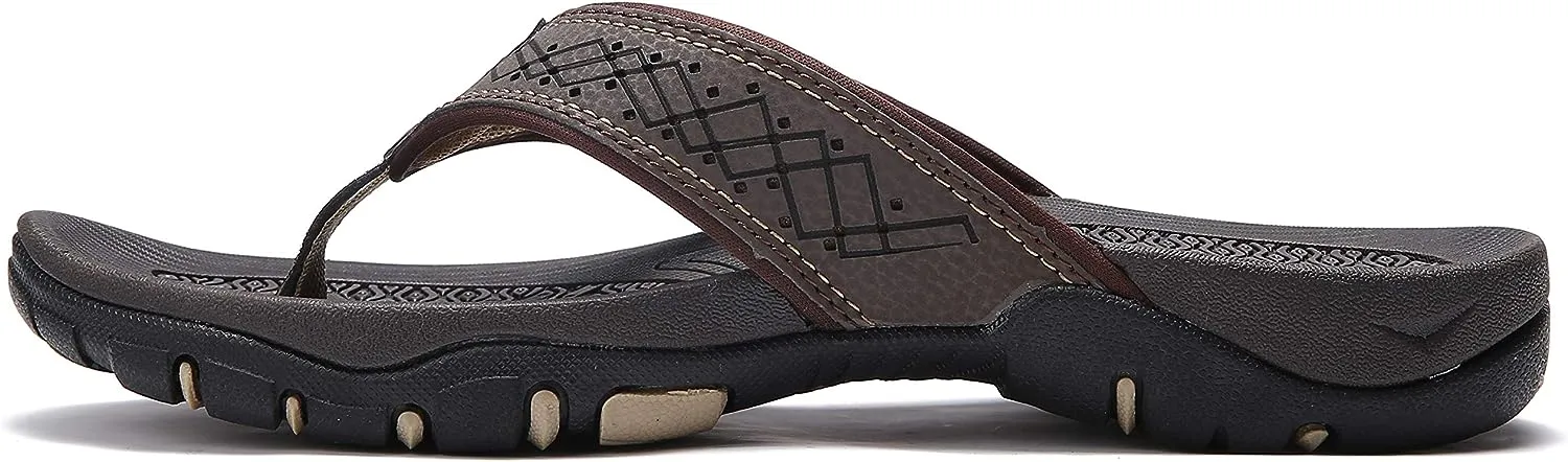 Herren Sport Flip Flops Comfort Casual Thong Sandalen Outdoor