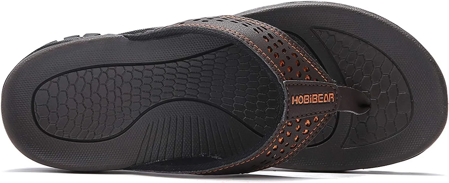 Herren Sport Flip Flops Comfort Casual Thong Sandalen Outdoor