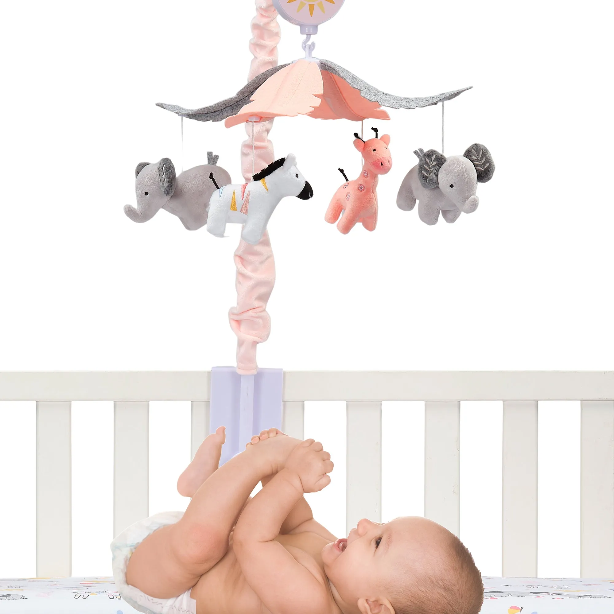 Jazzy Jungle Musical Baby Crib Mobile