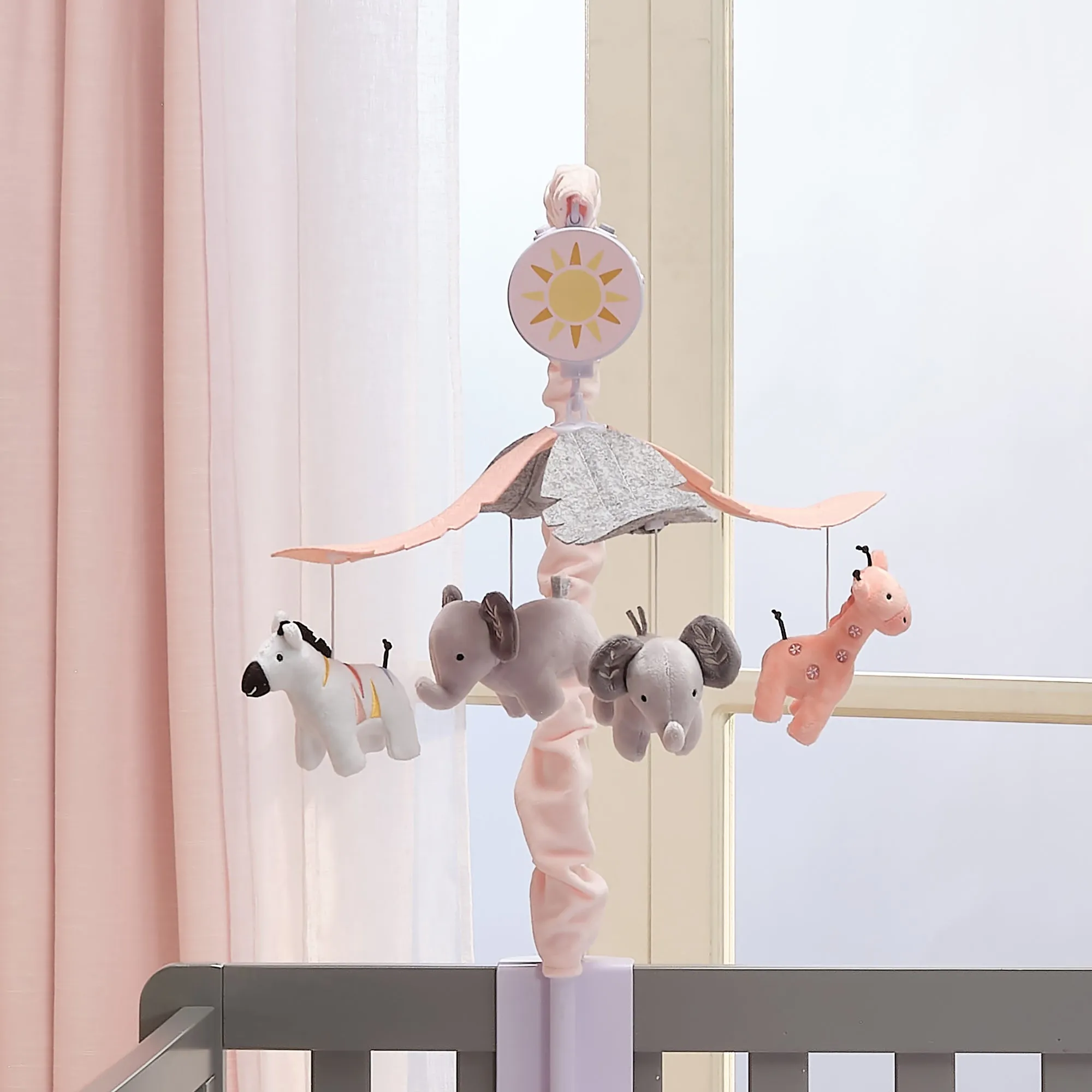 Jazzy Jungle Musical Baby Crib Mobile